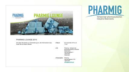 Pharmig Eventmaker